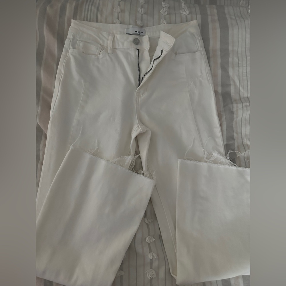 White Flare & Wide Leg Jeans